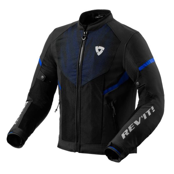 Giacche moto REV'IT Hyperspeed 2 GT Air Black Blue