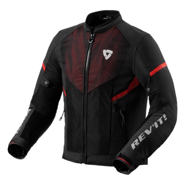 Giacche moto REV'IT Hyperspeed 2 GT Air Black Neon Red
