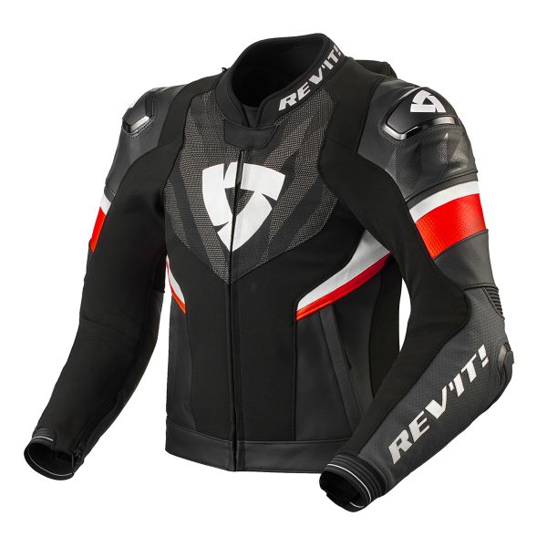 Giacche moto REV'IT Hyperspeed 2 Pro Black Neon Red