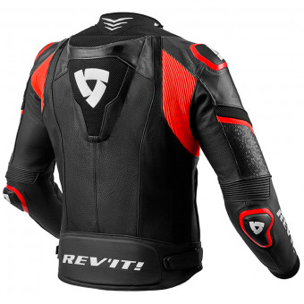 REV'IT Hyperspeed Pro Nero Neon Rosso