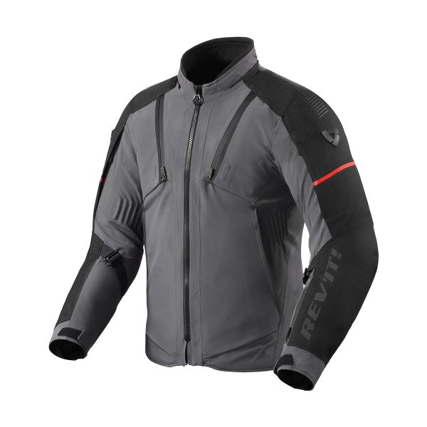 Giacche moto REV'IT Inertia H2O Grey Black