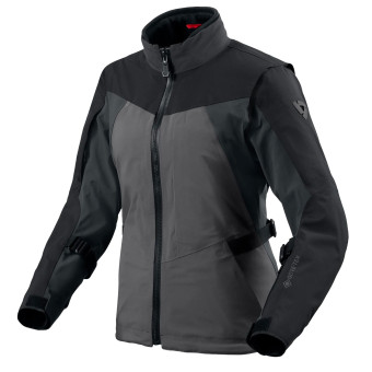 Giacche moto REV'IT Lamina GTX Ladies Grey Black