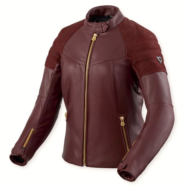 Giacche moto REV'IT London Ladies Aubergine