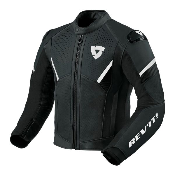 Giacche moto REV'IT Matador Black White Giacche moto REV'IT Matador Black White