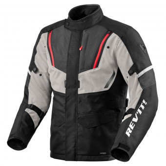 Giacche Moto Lunghe REV'IT Move H2O Black Grey