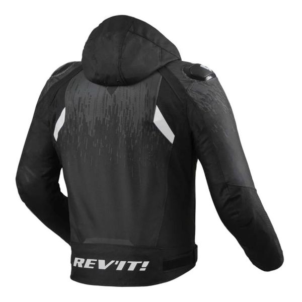 REV'IT Quantum 2 H2O Nero Antracite