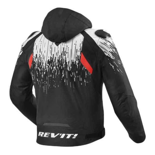 REV'IT Quantum 2 H2O Nero Bianco