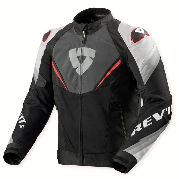 Giacche moto REV'IT Quantum 3 Air Grey Red