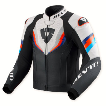 Giacche moto REV'IT Quantum 3 Black Light Grey