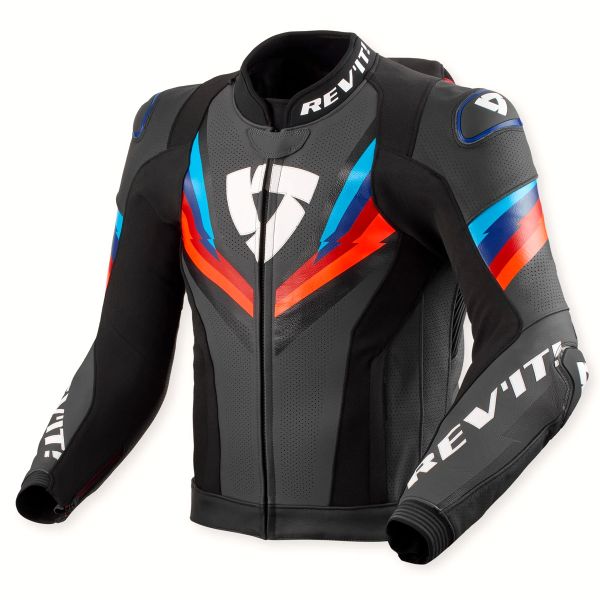 Giacche moto REV'IT Quantum 3 Pro Black Blue