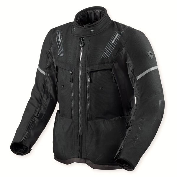 Giacche moto REV'IT Sand 5 H2O Black Anthracite
