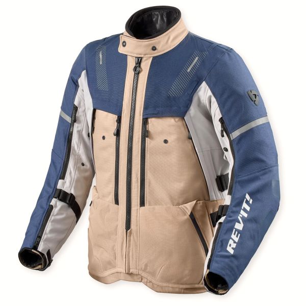 Giacche moto REV'IT Sand 5 H2O Sand Blue