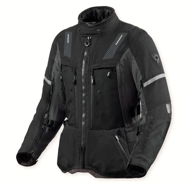 Giacche moto REV'IT Sand 5 H2O Ladies Black Anthracite