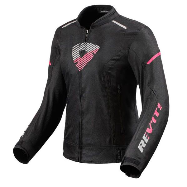 Giacche moto REV'IT Sprint H2O Ladies Nero Rosa Giacche moto REV'IT Sprint H2O Ladies Nero Rosa