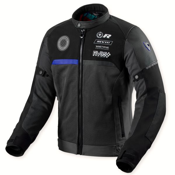 Giacche moto REV'IT Swiftblade Black Blue