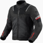 Giacche moto REV'IT Tornado 4 H2O Black Anthracite