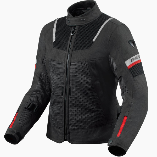 Giacche moto REV'IT Tornado 4 H2O Ladies Black Anthracite