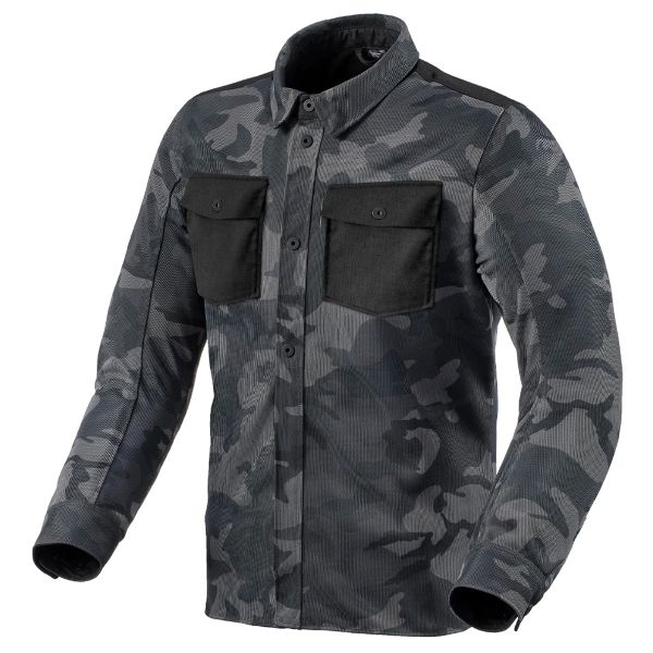 Giacche moto REV'IT Tracer Air 2 Camo Grey