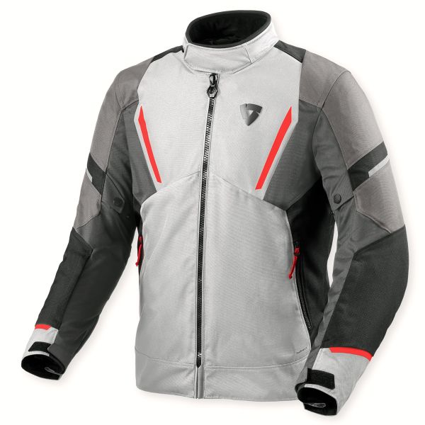 Giacche moto REV'IT Undulate H2O Silver Grey
