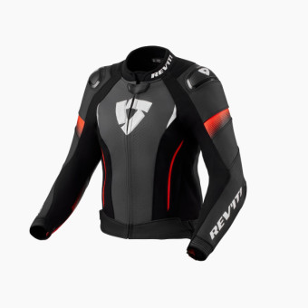Giacche moto REV'IT Xena 4 Pro Ladies Black Neon Red