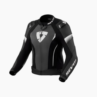 Giacche moto REV'IT Xena 4 Pro Ladies Black White