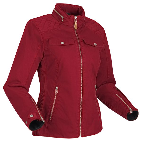 Giacche moto Segura Lady Bahia Jacket Red
