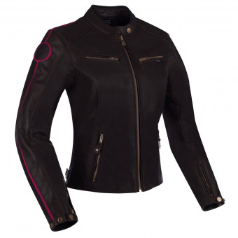 Giacche moto Segura Lady Devon Black Burgundy