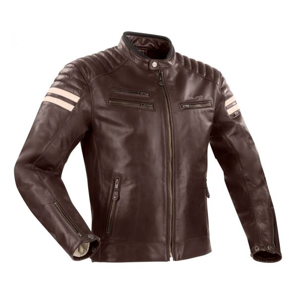 Giacche moto Segura Lady Funky Brown Beige Giacche moto Segura Lady Funky Brown Beige