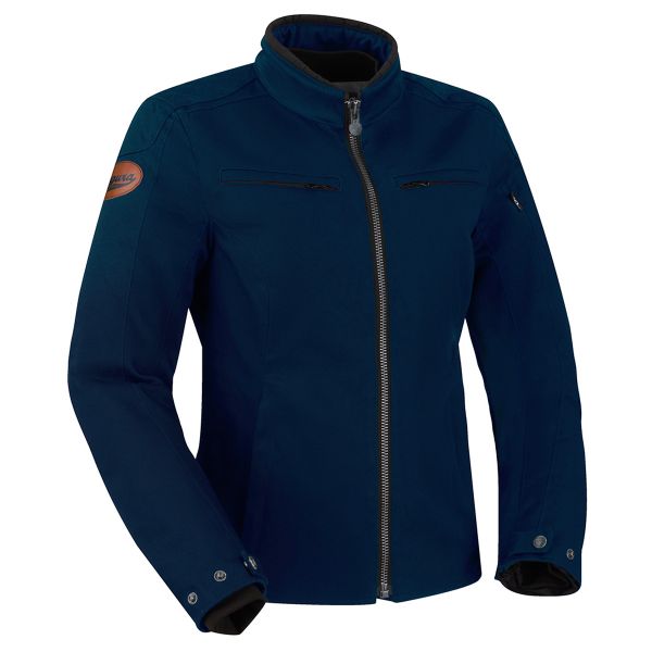 Giacche moto Segura Lady Garrisson Blue Navy