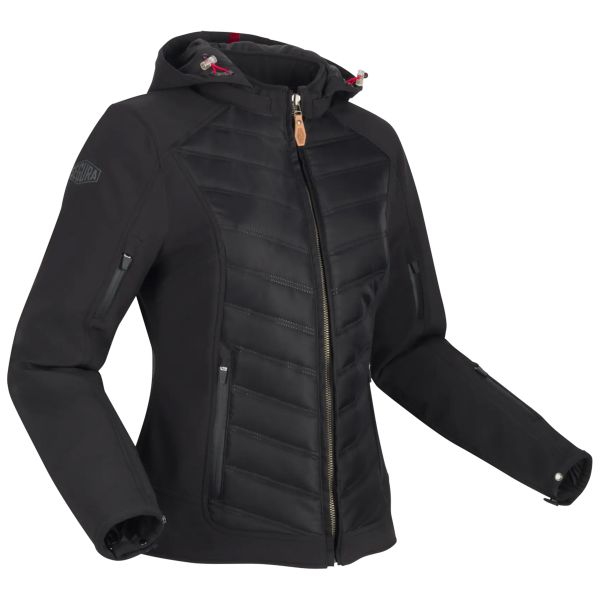Giacche moto Segura Lady Natcho 2 Nero Rosso Giacche moto Segura Lady Natcho 2 Nero Rosso