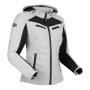 Giacche moto Segura Lady Natcho Vented Grey White