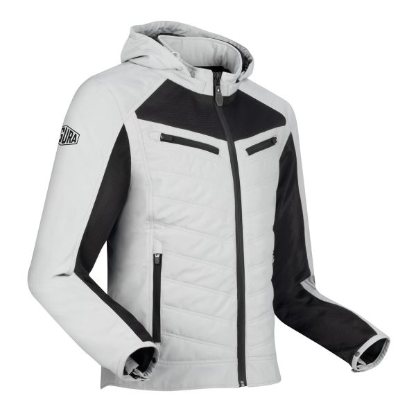 Giacche moto Segura Natcho Vented Grey White