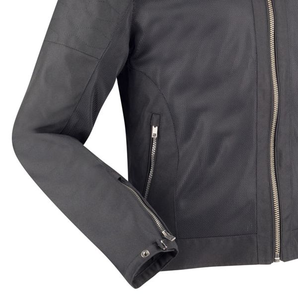 Giacca Moto Uomo Segura Express – Pelle Bovina Crystal, Protettori CE, Fodera In Mesh E Fibre Riciclate, Retrò