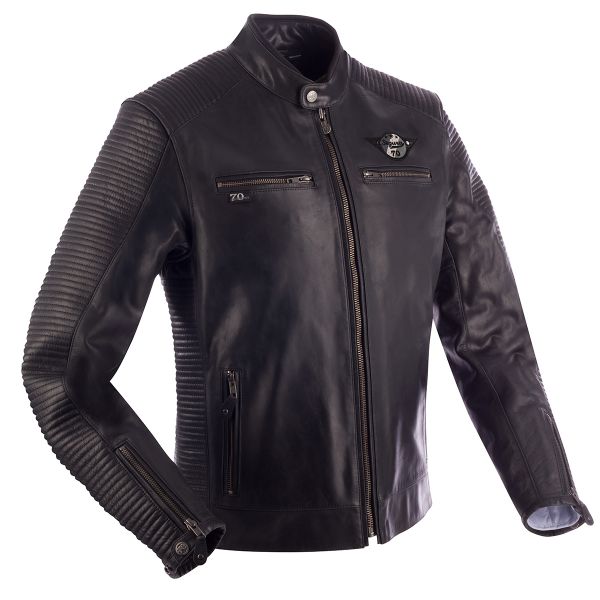Giacche moto Segura Riverton Black Grey