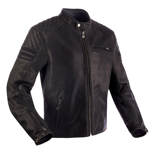 SEGURA Giacca Moto Mamba Uomo: Stile Anni '80, Denim Impermeabile E Caldo. Ideale Per Tutte Le Stagioni Con Protezioni CE!