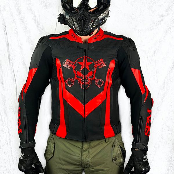 Giacche moto SPARTMOTARD SPM Stars Red 13
