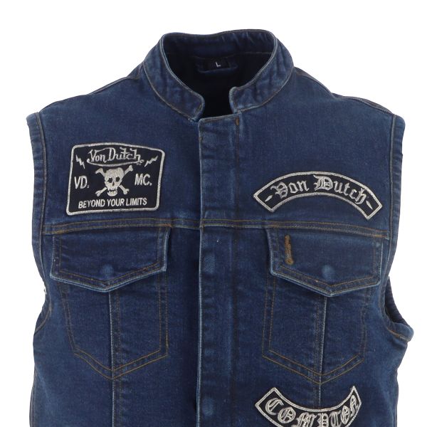 Von Dutch Apache Denim Blue Dirty