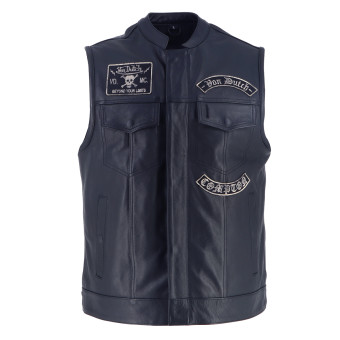 Giacche moto Von Dutch Apache Leather Black