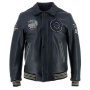 Giacche moto Von Dutch Brooklyn Leather Wash Nero