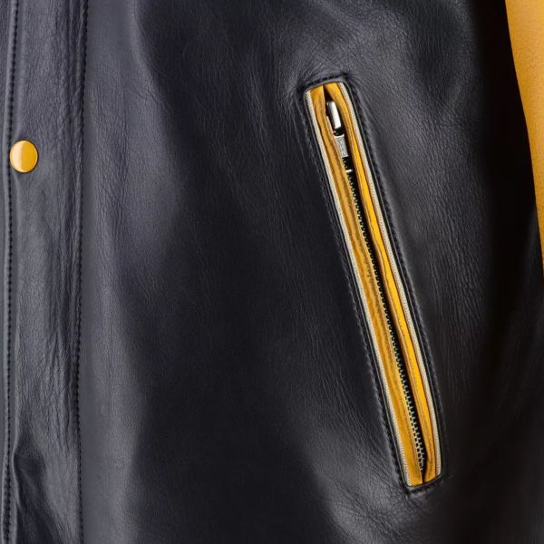 Von Dutch Brooklyn Leather Wash Nero Giallo