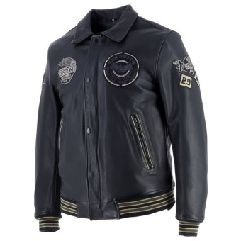 Von Dutch Brooklyn Leather Wash Nero