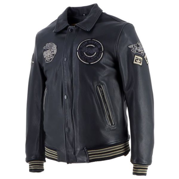 Von Dutch Brooklyn Leather Wash Nero