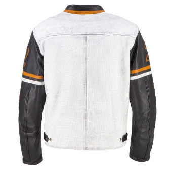 Von Dutch California Air Leather Bianco Nero Oro