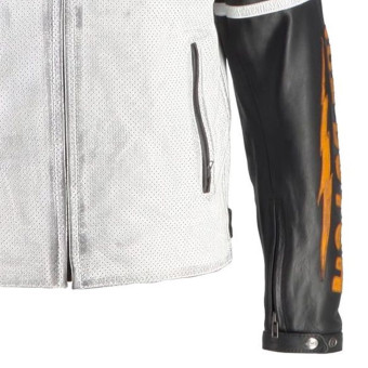 Von Dutch California Air Leather Bianco Nero Oro
