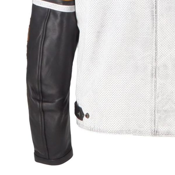 Von Dutch California Air Leather Bianco Nero Oro