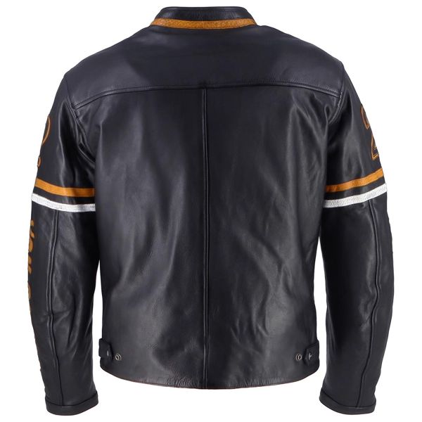 Von Dutch California Leather Nero Oro Bianco
