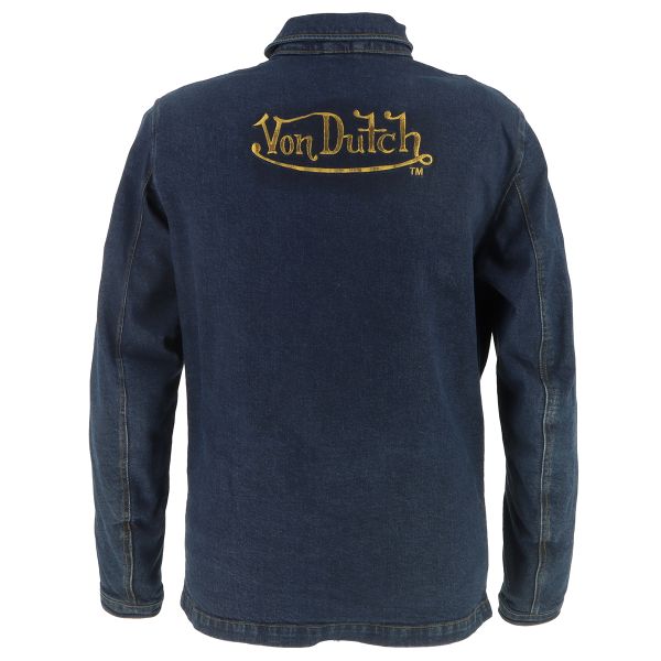 Von Dutch Captain Denim Blue Dirty