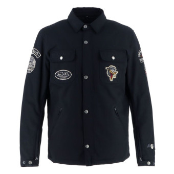 Giacche moto Von Dutch Distroy Black Giacche moto Von Dutch Distroy Black