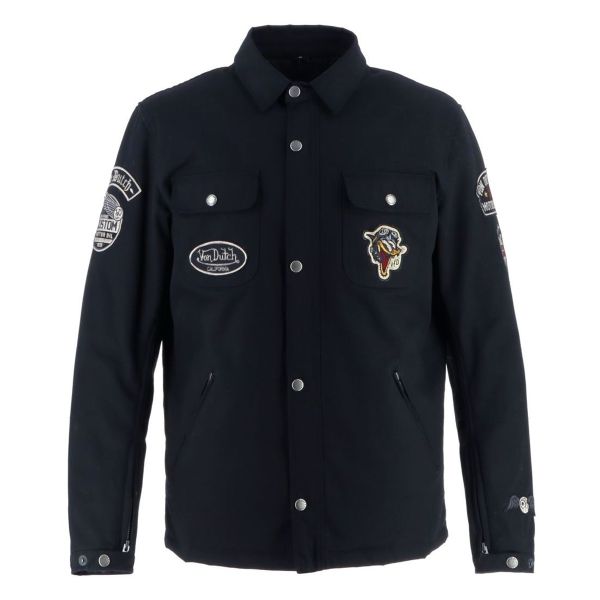 Giacche moto Von Dutch Distroy Black