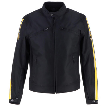 Giacche moto Von Dutch Fast Nero Giallo Beige